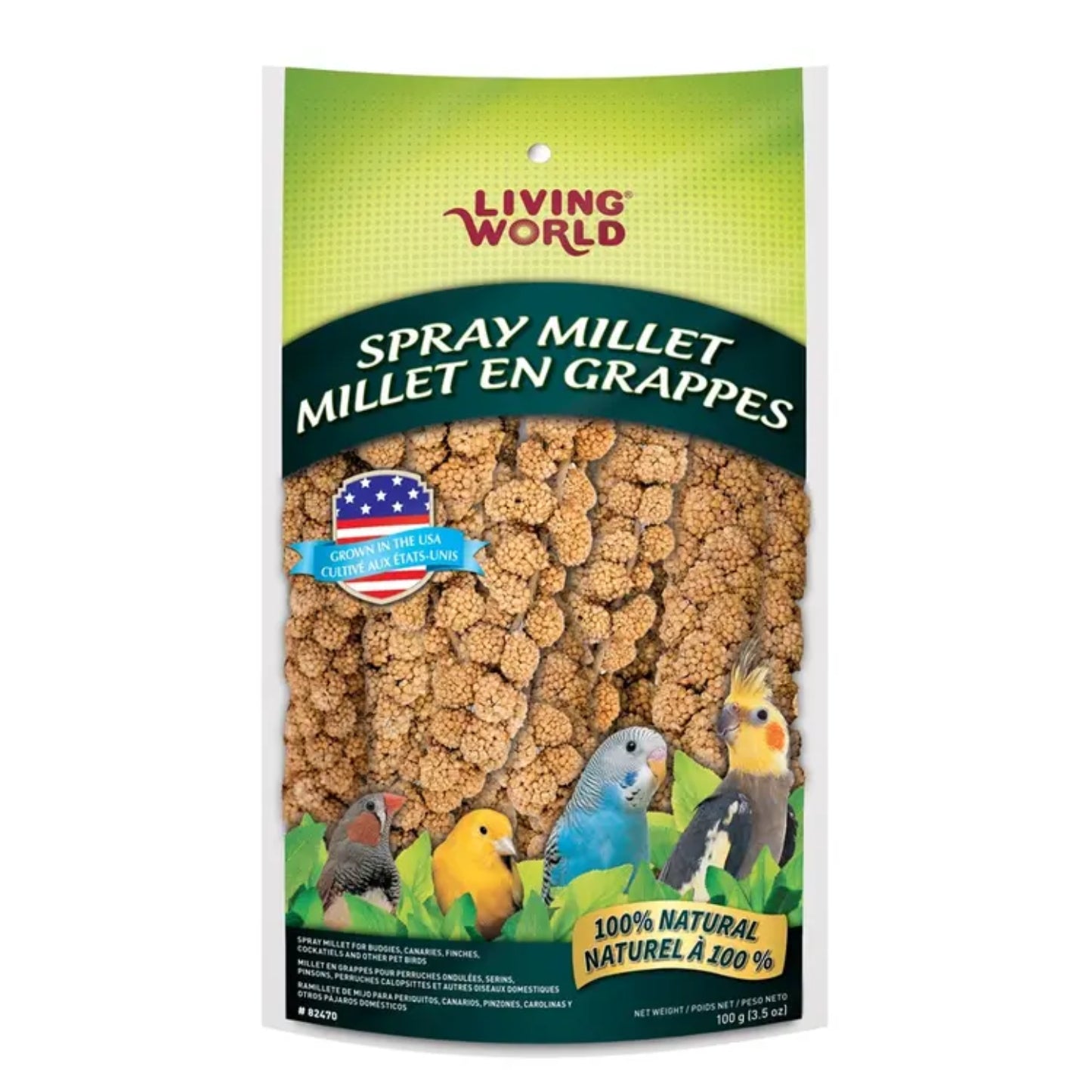 Millet en grappes