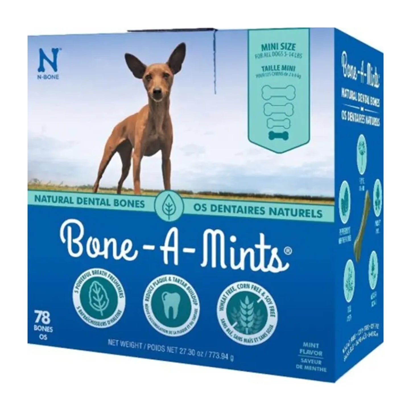 Os dentaires naturels Bone-a-Mints