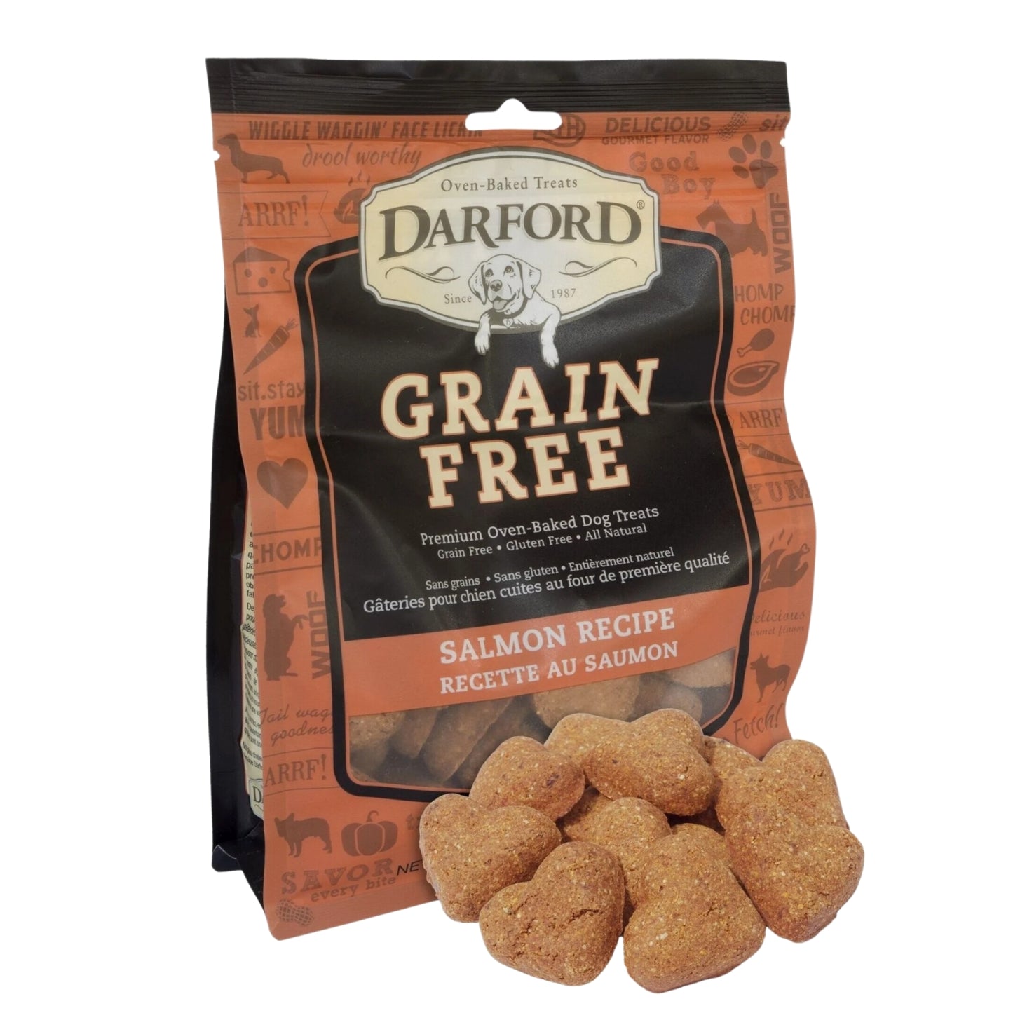 Gâteries sans grains - Saumon / 340g