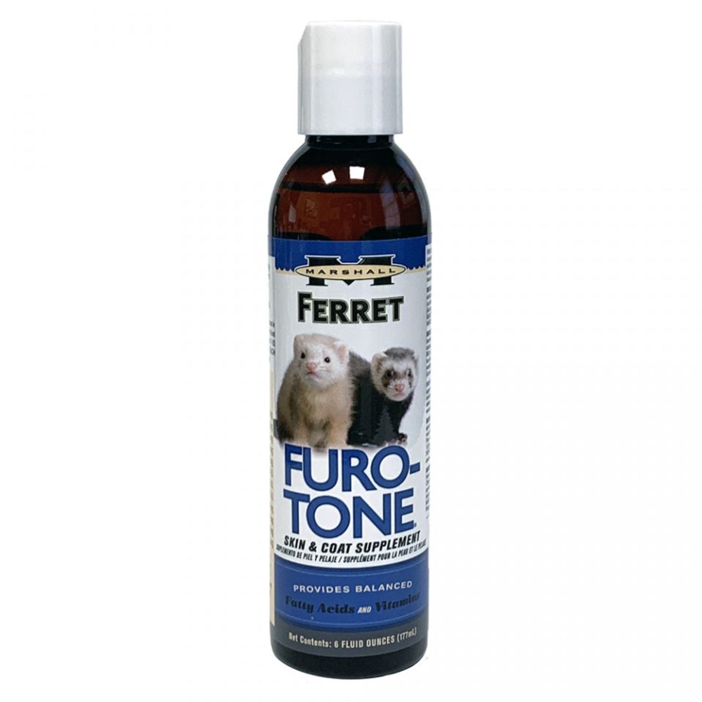 Supplément Furo-Tone pour la peau et le pelage pour Furet / 177ml