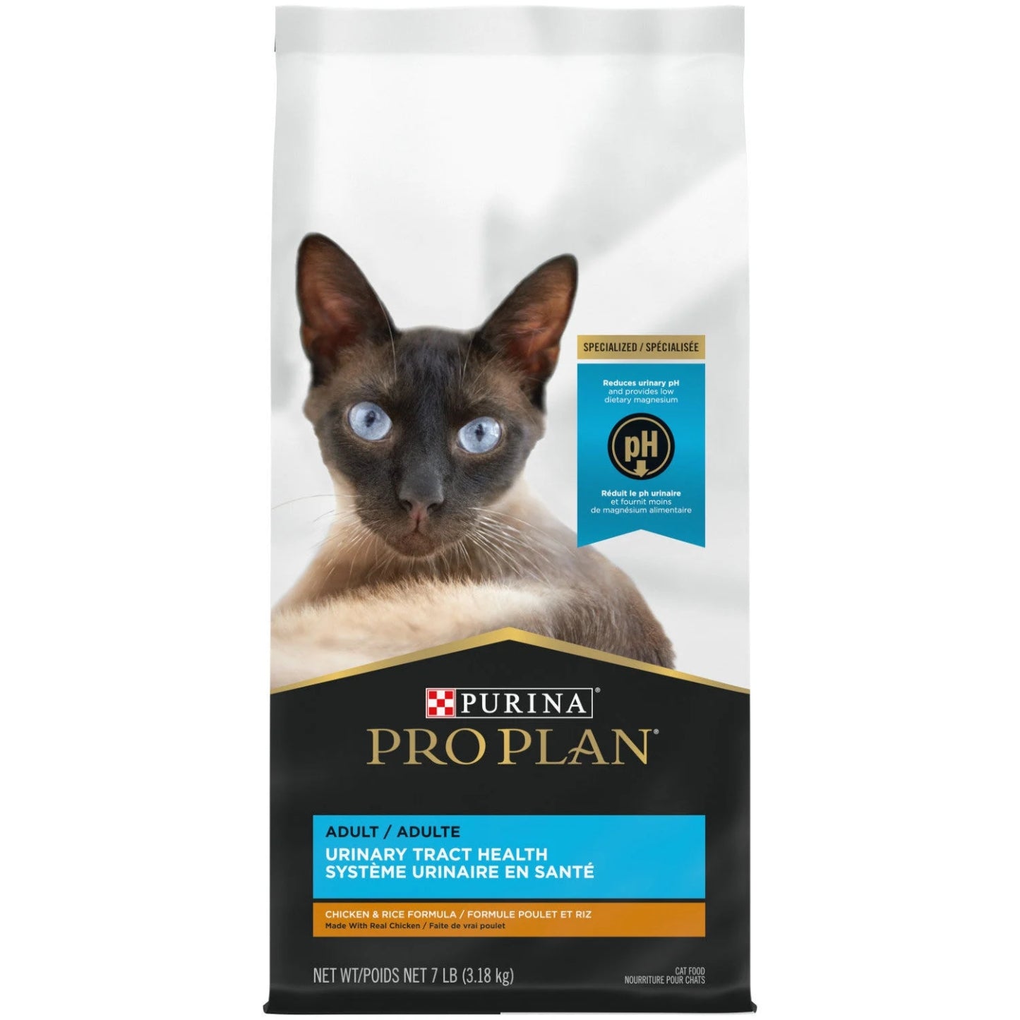 PRO PLAN | Nourriture pour chat adulte - Système urinaire en santé - Poulet et riz